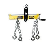 RocwooD Engine Leveller 2000lbs/907.18kg 4 Safety Hooks Adjustable Garage Engine Car Van Workshop Repair Yellow/Black Engine Crane Lift Hoist Loading Balancer Heavy Duty