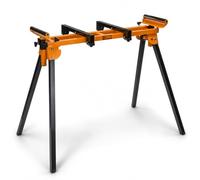 RocwooD Mitre Saw Stand 150KG Capacity Saw Horse Woodwork DIY Quick Release Mounting Brackets Adjustable Folding Foldable Design Carpentry Lightweight Heavy Duty Steel