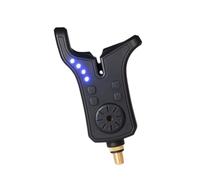 Rod Alarm with Adjustable Sensitivity, Tone Setting Control, LED Alert Design, 3 / 8 Threaded Brass Base for Shore Use Electronic Fishing Alarm Rod Led Alert Adjustable Sensitivity Tone Control Sound