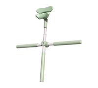 Rod Bar Cross Open Back Lung Opener Posture Correction Stretching Tool for Added Mobility Sculpting Balance- Green