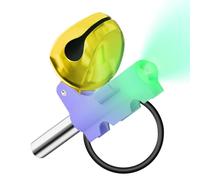 Rod Bell Alarm - Wireless Bite Indicator, Light Sensor Device, Strong Clip Alert Gear, Metal Bell Detection System Kit, Stable Fishing Notification Equipment Set | Ideal choice for river bank eve