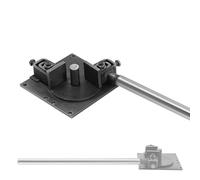 Rod Bender, Bendable Diameter 1-14mm Steel Rod, Medium Size Manual Rebar Bender, Manual Steel Bar Bending Machine, Forming and Bending Tool for DIY Stainless Steel Iron Aluminum
