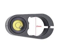 Rod Blister Vial Level Mapping Accessories Level for IDEAL for Outdoor with Centering and Rod crafted from Aluminum wait for the bubble to stabilize (25mm)