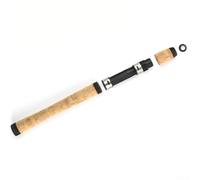 Rod Building Component Kit with Straight Cork Handle, Reel Seat Adapter, and 340mm Total Handle Length