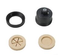 Rod Building Dryer Chuck for 7 mm Motor Shaft Diameter - Plastic and Rubber Jaw Centering Chuck for DIY Fishing Rod Repair & Drying Machines, Black