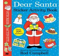 Rod Campbell Dear Santa Sticker Activity Book Rod Campbell Multicolor
