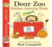 Rod Campbell Dear Zoo Sticker Activity Book Paperback Rod Campbell Multicolor
