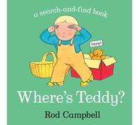 Rod Campbell Where's Teddy? Book Rod Campbell Multicolor