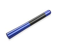 Rod Car Antenna 12CM Car Radio Antenna Fit For Peugeot 206 1998-2012 AM FM Signal Amplifier Carbon Fiber Aerial Auto Exterior Car Antenna(Blue)