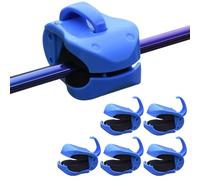 Rod Clips - 6 Pieces Portable and Reusable Non-Slip Accessories | Rod Holder | for Salt Water River Lake Streams to the