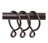 Rod Desyne 10 Curtain Eyelet Rings, Cocoa