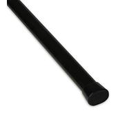 Rod Desyne Oval Spring Tension Rod 36"-60", Black, 36-60"