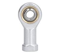 Rod End Bearing High Strength Self Lubricating Spherical Plain Bearing for Machinery and Electric Tools Carbon Steel Female Rod End 10mm Ball Hole Diameter