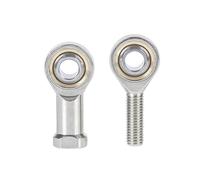 Rod End Spherical Bearings 5mm6mm8mm10mm12mm/ Male/Female SA SI T/K POSA8 PHSA8 Ball Joint Metric Threaded Bearing(SA6 6mm,Right Thread)