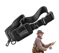 Rod Holder Belt - Adjustable Third Hand Rod Holder, Accessories | Comfortable Waist, Belt for Equipment and Equipment, PA Sheath