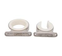 Rod Holder, Heavy Duty 316 Stainless Steel Horizontal Fishing Rod Rack, Suitable for Spinning, Conventional and Fly Rods, Keep Your Rods on the Wall/ceiling and Out of the Way,