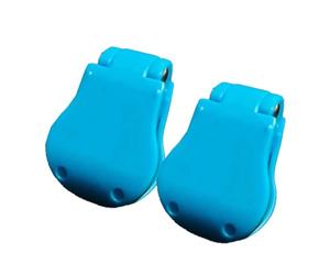 Rod Holder - Pack of 2 Fishing Rod Attachment with Bait Clip Design, Safe and Practical Accessory for Anglers, Perfect for Outdoor Fishing Tours at the Lake or Boat