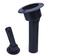 Rod Holders for Fishing Boat | Paddle Board Rod Mount | Lightweight Adjustable Tool with Multi-angle Adjustment and Built-In Cup Holder for Truck Beach River Bank Ice Fishing