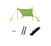 Rod Outdoor Shade Canopy Tent Set for Beach Relaxation and Picnic Use, Portable Polyester Sun Shelter Cover Camp Rest Stop Outdoor Polyester Iron Canopy Travel