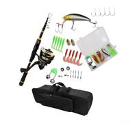 Rod Reel for combo 1.8m Camo Kit Rod Reel for combo 1.8m Camo | Metal spinning reel, pre-spooled nylon line, adjustable front drag, durable construction