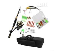 Rod Reel for combo 1.8m Camo Kit Rod Reel for combo 1.8m Camo | Metal spinning reel, pre-spooled nylon line, adjustable front drag, durable construction