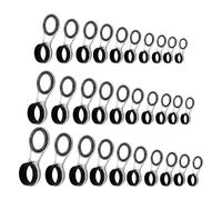 Rod Repair Guide Rings with Slip-on Sleeve Form | Alloy and Ceramic Construction, Joined Guide and Sleeve Form, Purpose-Built Components for Rod Guide Replacement