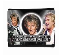 Rod S Celebrity Music Icon Personalised Wallet Gift Singer-Stewart