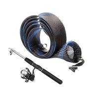 Rod Sleeves Fishing - Angling Tackle Protector | Casting Rod Protector Cover,for Fishermen Guides Men Fathers Husbands Tournament Saltwater Freshwater Sea Stream River Lake Reservoir