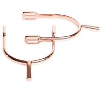Rod spurs, stainless steel, rose gold.