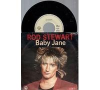Rod Stewart Baby Jane / Ready Now Scandinavian 45 7" single +Picture Sleeve