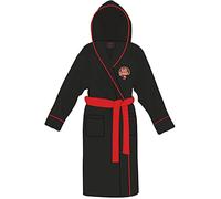 Rod Stewart Bathrobe Cherries Logo Official Black super soft fleece Unisex L