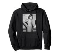 Rod Stewart Faces Changing For Showbiz Football Match 1974 Pullover Hoodie