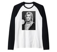 Rod Stewart Faces Singer & Solo Artist Portrait 1980 Raglan Baseball Tee