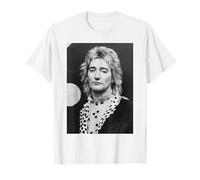 Rod Stewart Faces Singer & Solo Artist Portrait 1980 T-Shirt