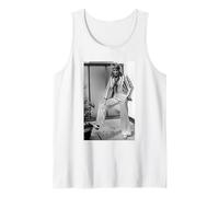 Rod Stewart Faces Singer Striped Jacket Pose 1975 Tank Top