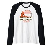Rod Stewart Hot Legds Raglan Baseball Tee