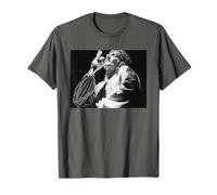 Rod Stewart Performing in Helsinki Finland 1976 Faces T-Shirt