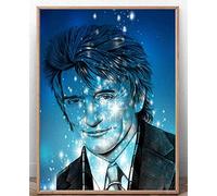 Rod Stewart Rock Singer Poster Puzzle 200 Pieces Adult Toy Decompression Game Classic Game Puzzle 35x25CM