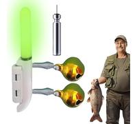 Rod Tip Lights - Bright Fishing Rod Light | Sensitive Fishing Bite Alarm Rods | LED Night Fishings Bite Indicator Suitable for River, Lake, and Sea Angling, Ensuring No Missed Catch