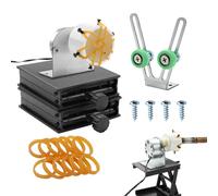 Rod Wrapping Machine: Adjustable Drying Grid, Portable Epoxy Turner | Design Cane Drying Equipment Kit, Multifunctional Post Construction Tools