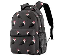 RODAILYCAY Condor Bird Travel Laptop Backpack, College High School Backpack, Large Capacity Bookbag, Cute Backpack for Men Women