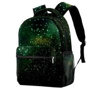 RODAILYCAY Kids Backpack, Galaxia School Backpack, Waterproof Rucksack Casual Daypack, Book Bag Laptop Bag for Men Women