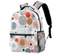 RODAILYCAY Maru Bubble Multi Travel Laptop Backpack, College High School Backpack, Large Capacity Bookbag, Cute Backpack for Men Women