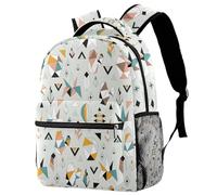 RODAILYCAY Northern Europe Travel Laptop Backpack, College High School Backpack, Large Capacity Bookbag, Cute Backpack for Men Women