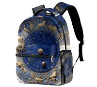 RODAILYCAY School Backpack for Men & Women, Clock Venice Architecture Monument Travel Laptop Bag, Lightweight College Back Pack, Casual Bookbag Daypack
