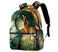 RODAILYCAY Surreal Flowers Dreamy Imaginary Concept Travel Laptop Backpack, College High School Backpack, Large Capacity Bookbag, Cute Backpack for Men Women