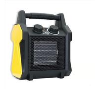 Rodalflame Electric Fan Heater, 21cm width Portable Space Heater, Thermostat, 2000W, Freestanding, Tip-Over Protection, CE Listed, Plug in 220-240V