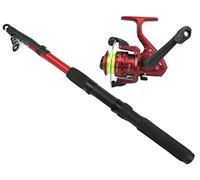 Roddarch 2m Spinning Coarse Telescopic Fishing Rod & Reel Combo with SY200 Reel & Line