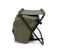 Roddarch Fishing Stool Backpack: Lightweight Rucksack & Seat | 2-in-1 Portable Folding Seat and Backpack, Robust 600D Polyester Fabric, Powder-Coated Metal Frame, 42cm Ergonomic Height