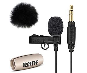 Rode Lavalier GO Small Microphone + MicDrop + Keepdrum Windshield